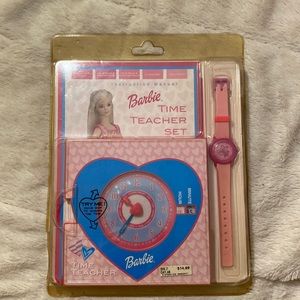 NRFB - Barbie Time Teacher Set ⏱⌚️